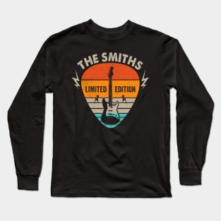 Vintage Smiths Name Guitar Pick Limited Edition Birthday Long Sleeve T-Shirt